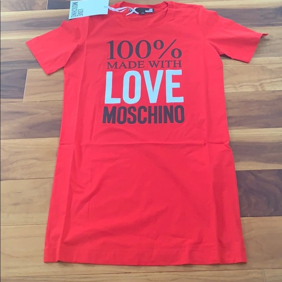 Moschino Red Mini Dress - Picture 4 of 9